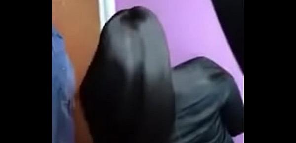  Thick bitch in Leggings showing hair